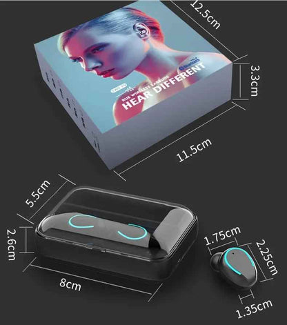 Multifunction Bluetooth Headset with Power Bank and Phone Support for Ultimate Connectivity