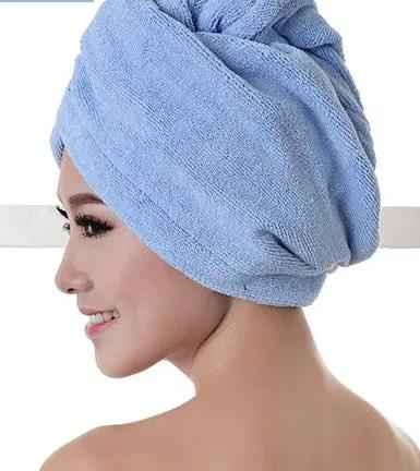 Women's Hair Dryer Cap - Quick Drying Absorbent Towel for Effortless Hair Care