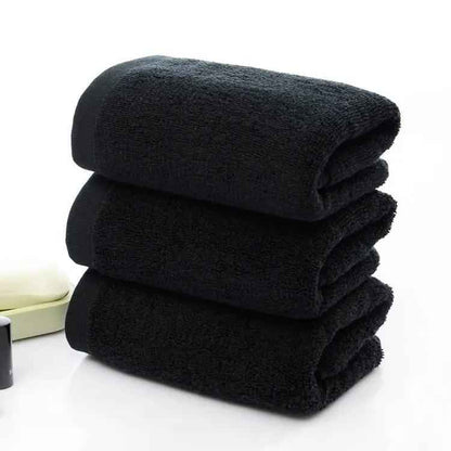 21 Strands of Durable and Stylish Black Cotton Towels