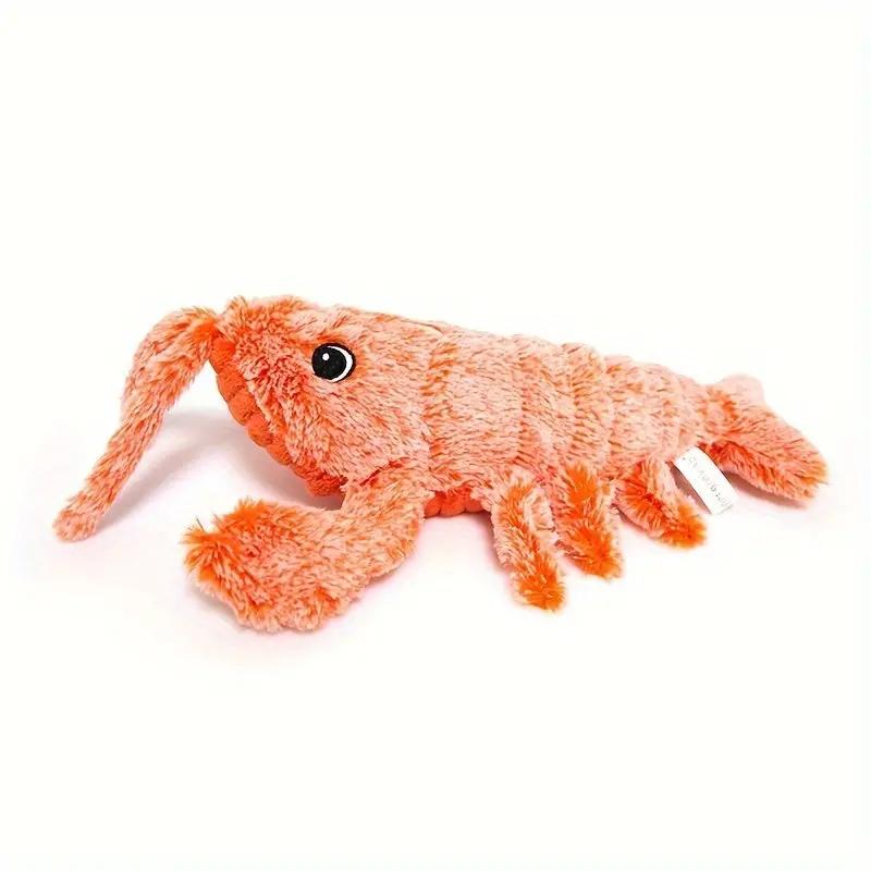 Pet Gravity Shrimp Plush Toy Usb Charging Simulate Lobster E | Electronic Learning Toys - AllvueCo