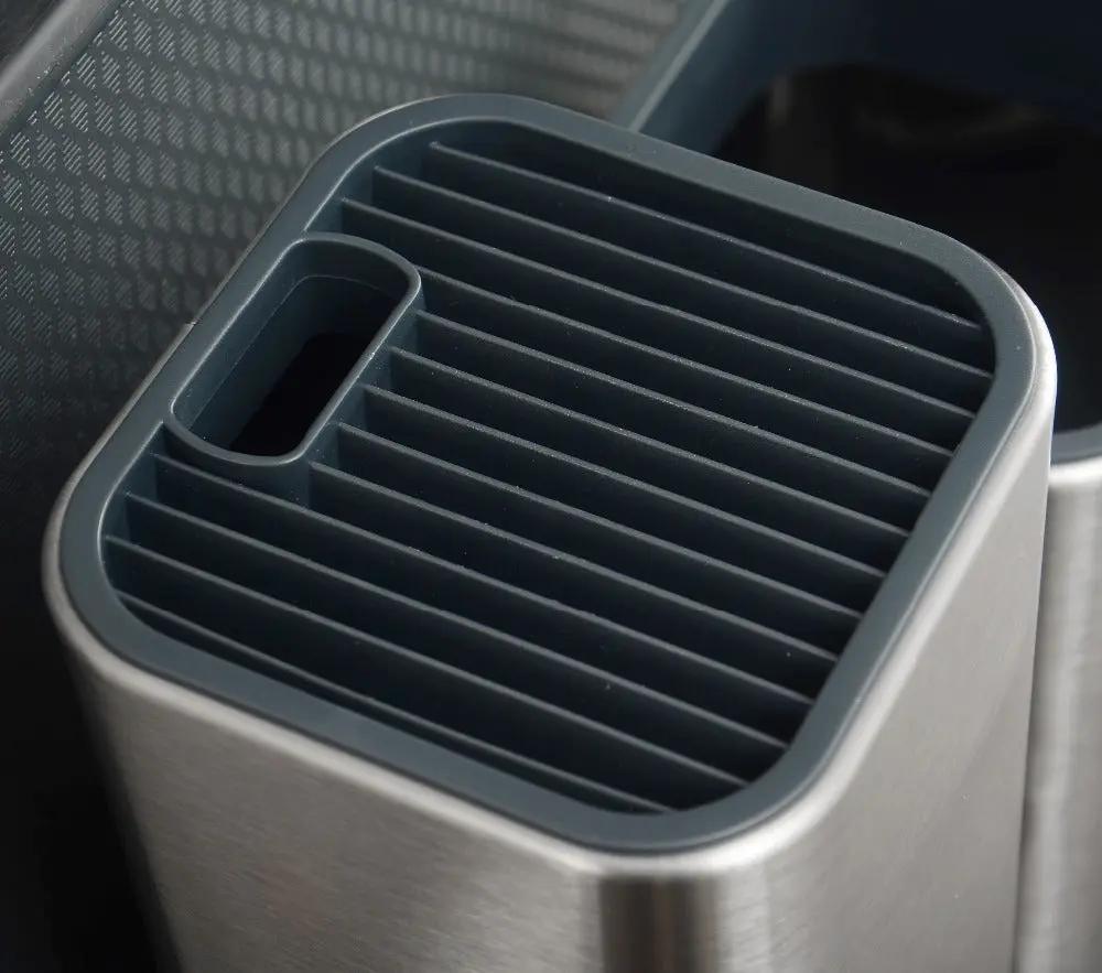 Creative Multifunctional Tool Holder – Large Capacity Knife & Cutlery Organizer with Drainage - AllvueCo