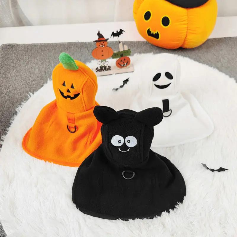 Cat Halloween Pet Cloak - Cute Dog Clothes for Festive Wear - AllvueCo