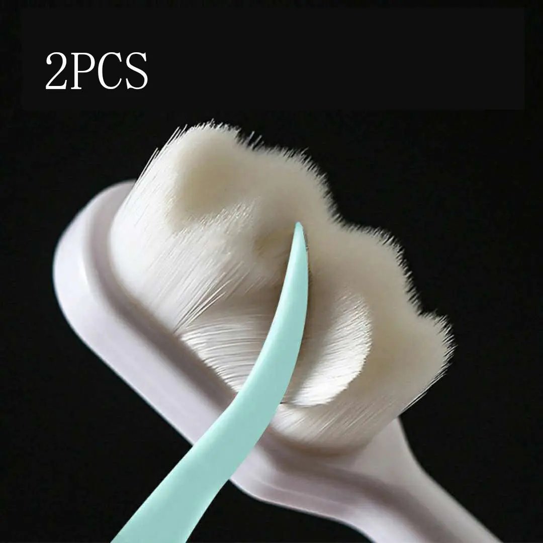 Ultra-fine Toothbrush with Super Soft Bristles for Oral Care - AllvueCo