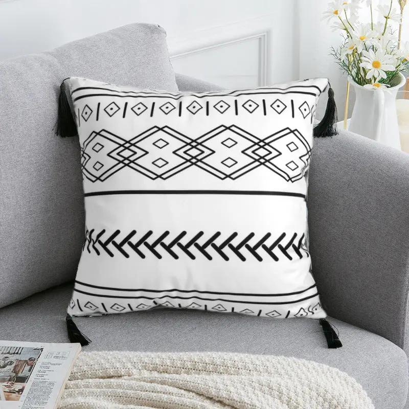 Bohemian National Throw Pillow - Decorative Cushion for Home - AllvueCo