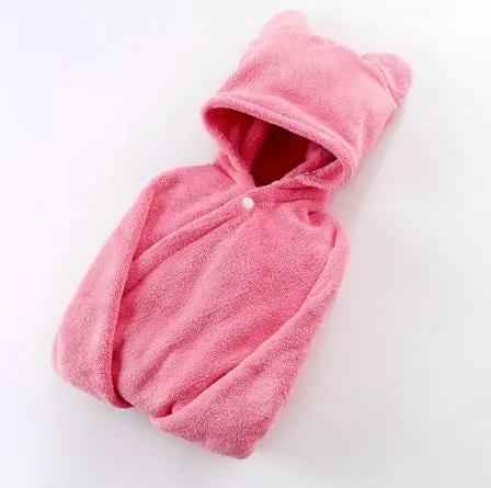 Cotton Baby Hooded Bath Towel for Adorable Baby Care & Electronic Learning Toys