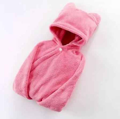 Cotton Baby Hooded Bath Towel for Adorable Baby Care & Electronic Learning Toys