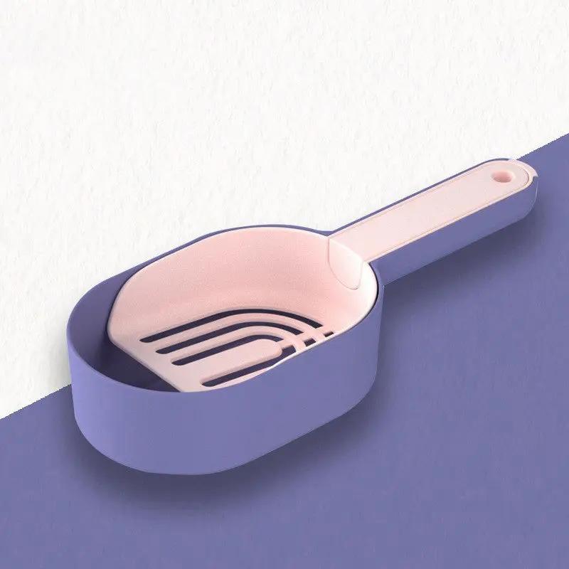 Cat Litter Scoop Self-Cleaning Cat Litter Box Shovel for Cats - AllvueCo