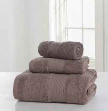 Cotton Soft Bath Towel Set - Double-Sided, Thick, Absorbent, and Skin-Friendly Comfort