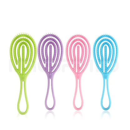 Curly Hair Soft Ribs Massage Comb - Durable Styling Tool - AllvueCo