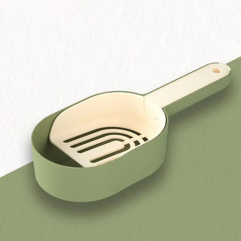 Cat Litter Scoop Self-Cleaning Cat Litter Box Shovel for Cats - AllvueCo