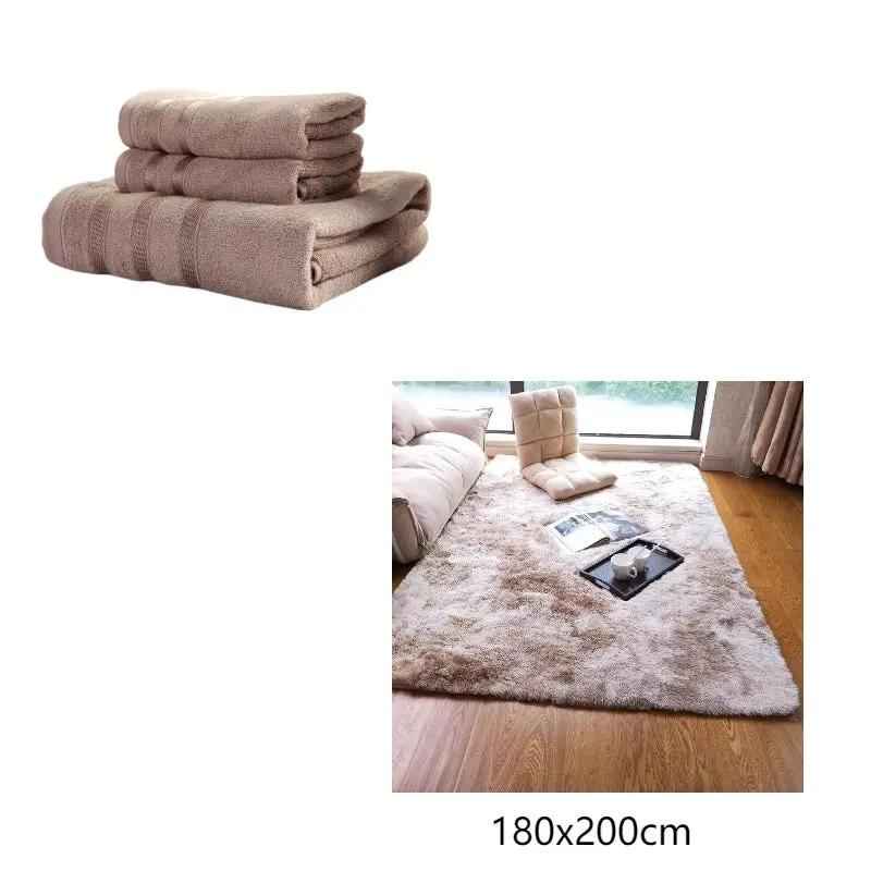 Bamboo Antibacterial Towels - Hypoallergenic Towel Set for Ultimate Comfort