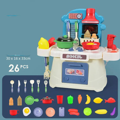 Children's Play House Tableware Set with Light and Music Features - AllvueCo
