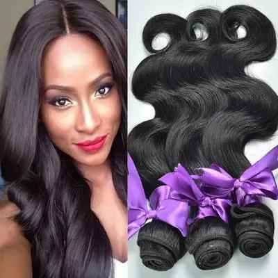 Real Hair Wig - Human Hair Extensions Weaves