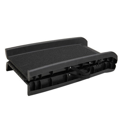 Portable Foldable Pet Ramp Ladder – Non-Slip Dog & Cat Travel Ramp (Black) - AllvueCo