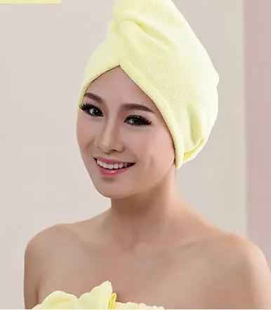 Women's Hair Dryer Cap - Quick Drying Absorbent Towel for Effortless Hair Care