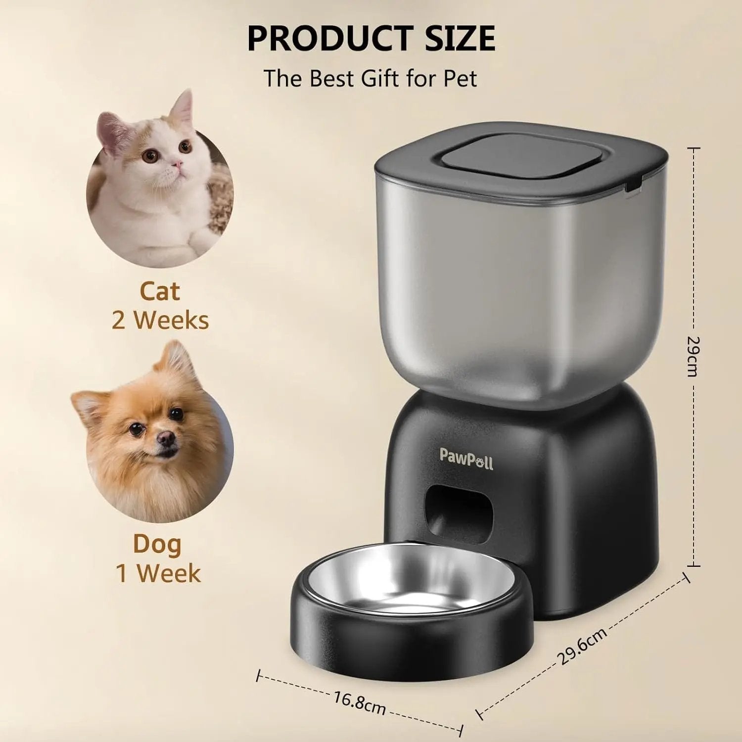 Smart Cat Feeding System – Dual Power Automatic Cat Feeder & Water Dispenser - AllvueCo
