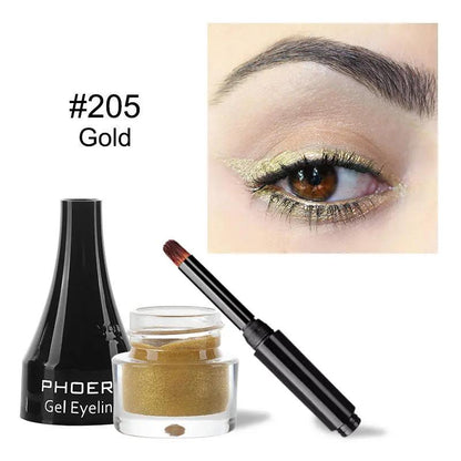 Phoera Ten Color Eyeliner - Versatile Eyeliner for All Styles - AllvueCo