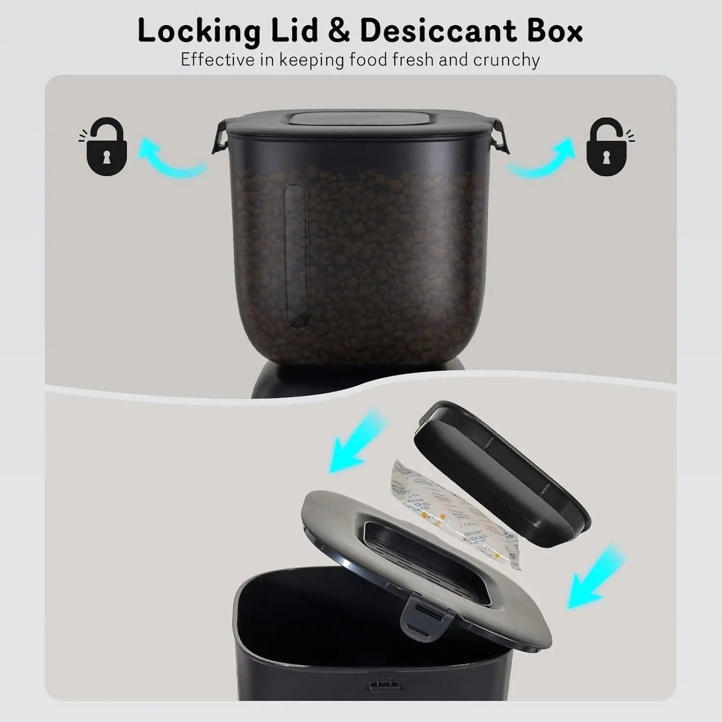 Smart Cat Feeding System – Dual Power Automatic Cat Feeder & Water Dispenser - AllvueCo