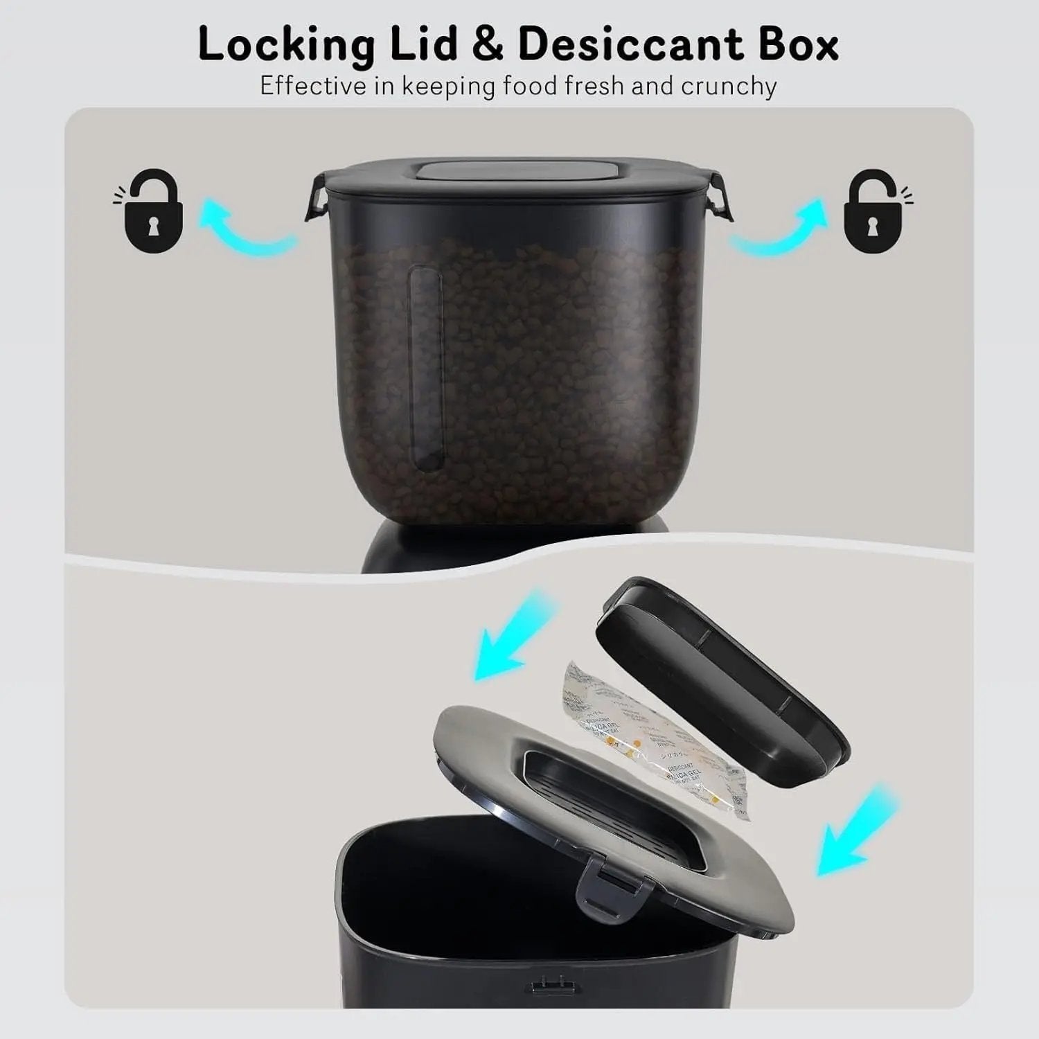 Smart Cat Feeding System – Dual Power Automatic Cat Feeder & Water Dispenser - AllvueCo