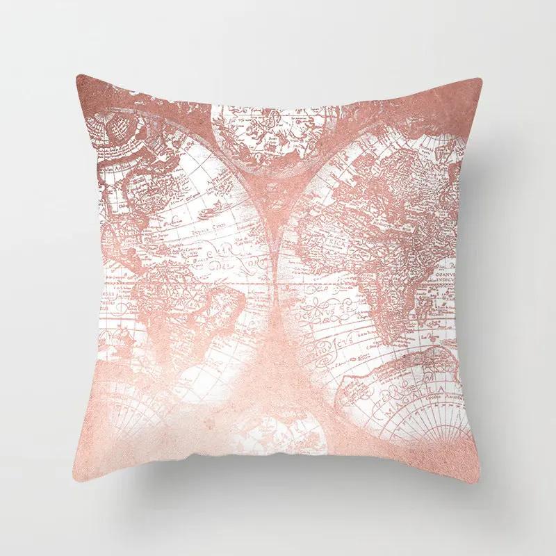Pink Sofa Cushion Cushion Pillowcase | Home & Garden - AllvueCo