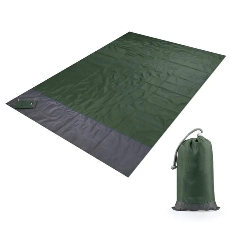 Portable Waterproof Picnic Mat – Foldable Beach Blanket with Carry Bag & Pegs - AllvueCo