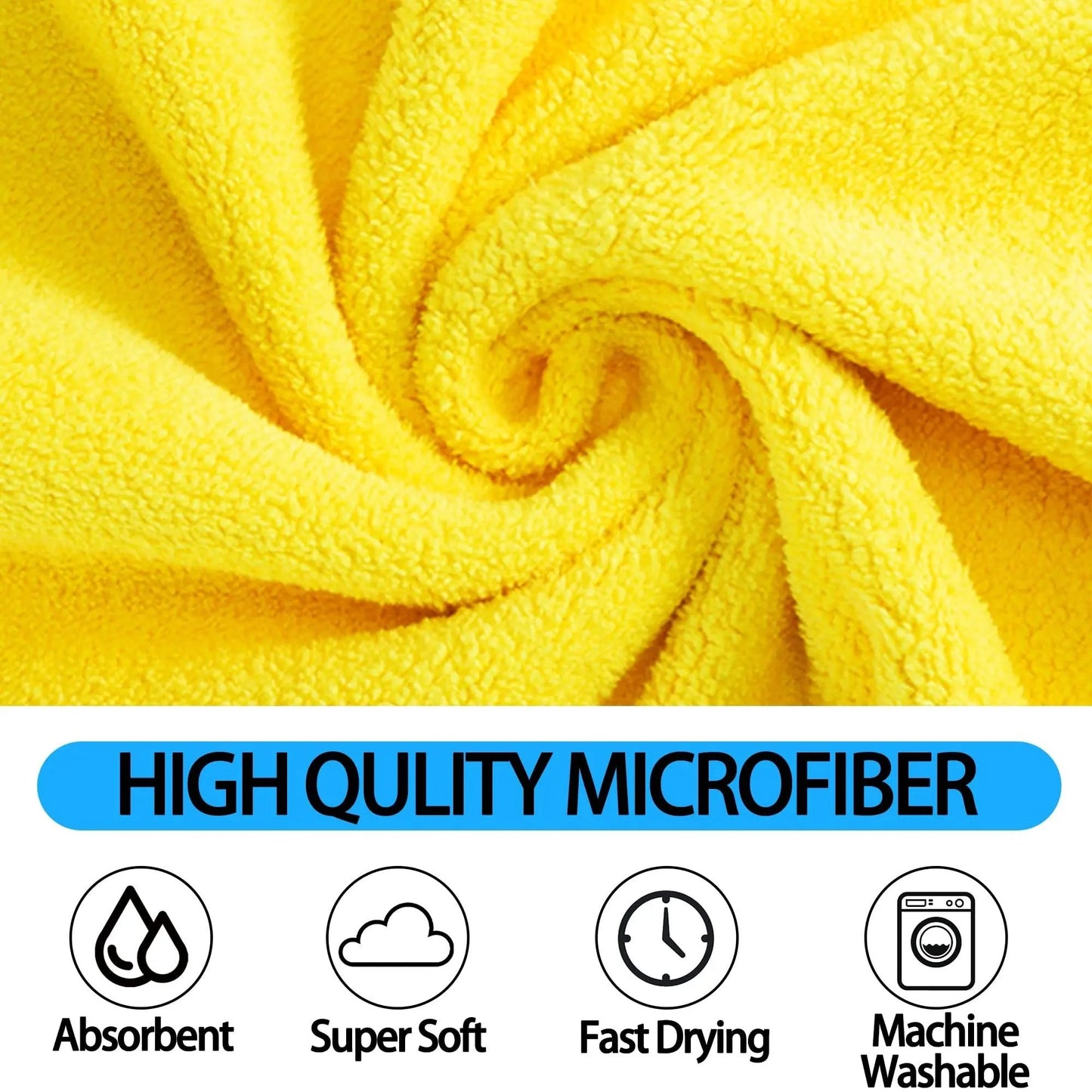Drying Towels for Dogs - Quick Drying Microfiber Towel - AllvueCo