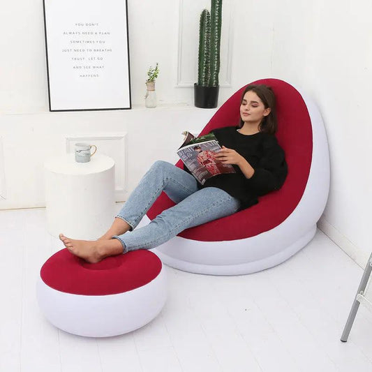 Lazy Bean Bag With Inflatable Folding Sofa - AllvueCo
