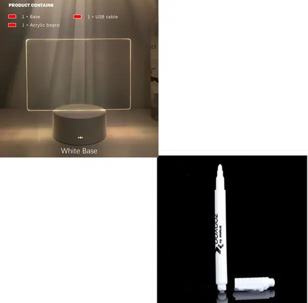 Rewritable Night Light With Display Panel My Store