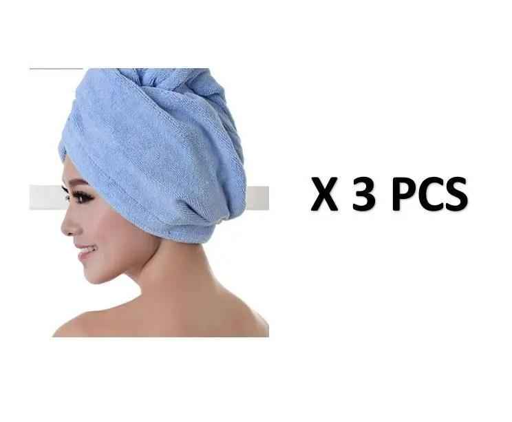 Women's Hair Dryer Cap - Quick Drying Absorbent Towel for Effortless Hair Care