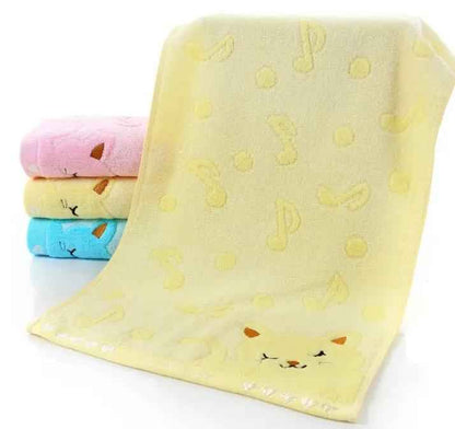Bamboo Fiber Kitten Bath Towels - Eco-Friendly and Soft Bath Towels for Your Feline Friend