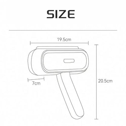 Pet Hair Remover and Reusable Lint Roller for Cat and Dog Hair - AllvueCo