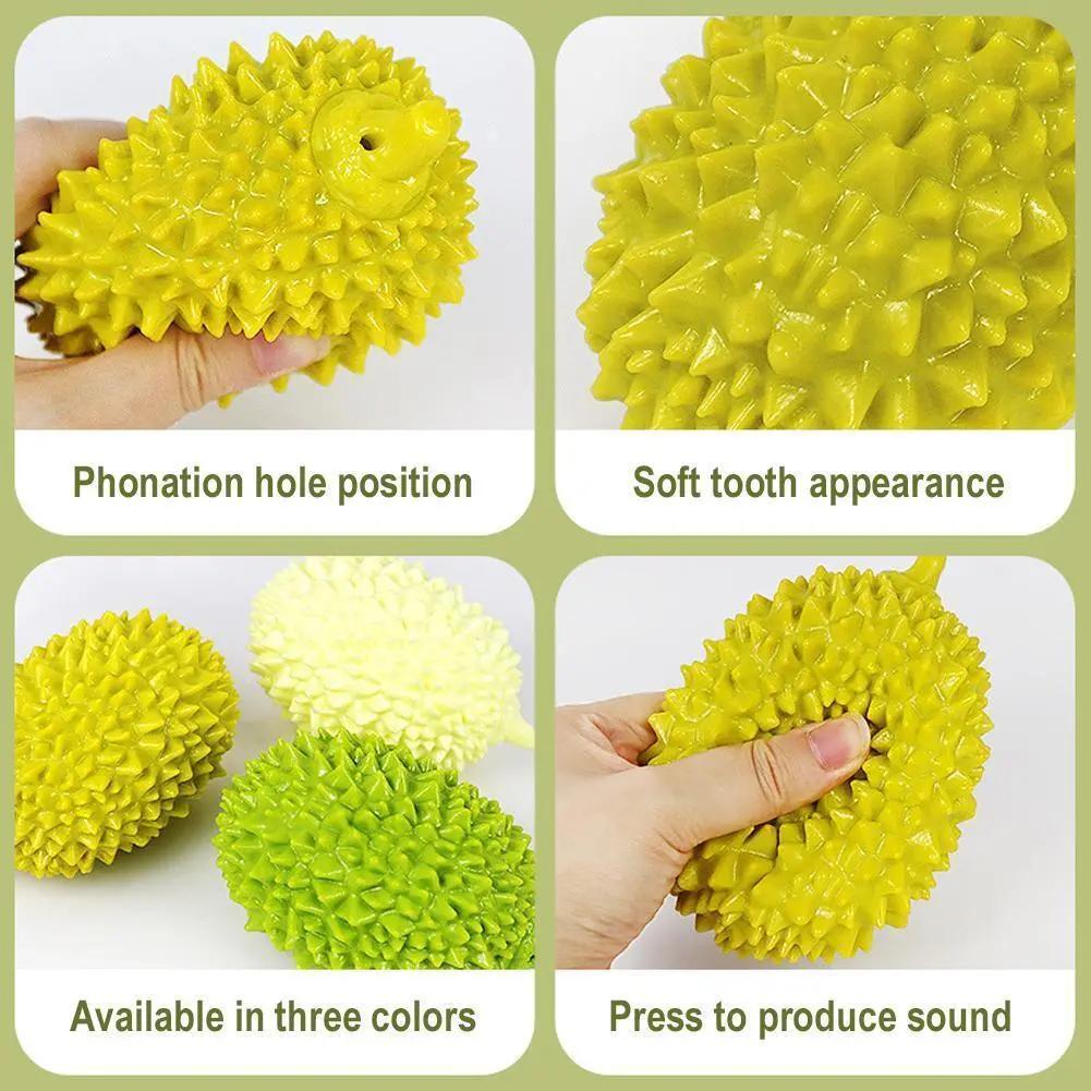 Dog Toy Durian Chew Glue Ball Pet Chewing Toy Dog Tooth Grin | Electronic Learning Toys - AllvueCo