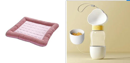 Pet Cooling Pad Bed for Dogs and Cats - Soft Summer Mat - AllvueCo