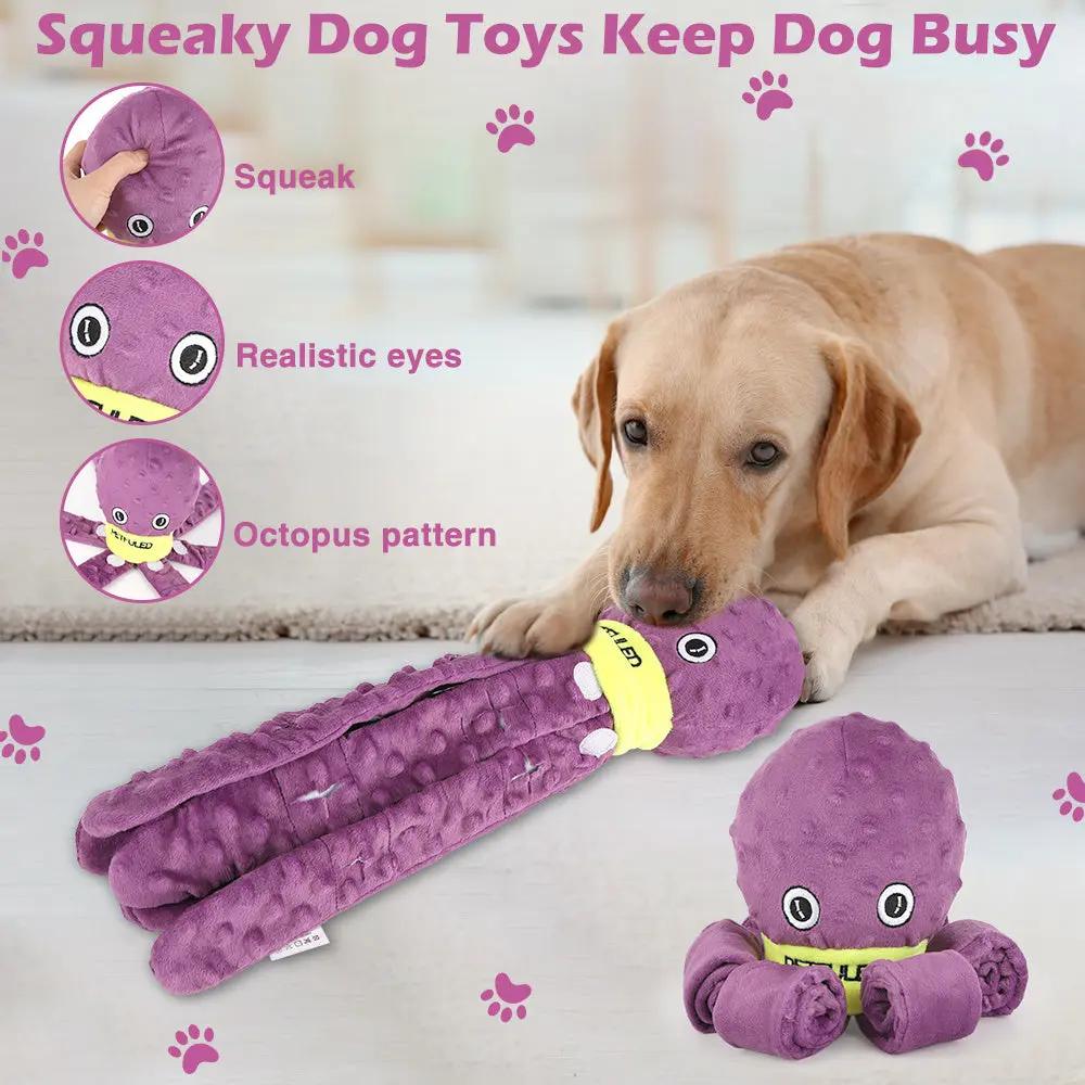 Dog Snuffle Toy Dog Plush Octopus Toy, Dog Puzzle Games Inte | Electronic Learning Toys - AllvueCo