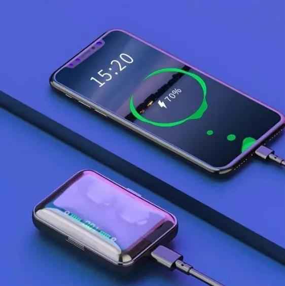 Multifunction Bluetooth Headset with Power Bank and Phone Support for Ultimate Connectivity