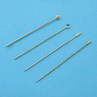 Stainless Steel Cocktail Picks – 11cm Reusable Drink & Garnish Stirrers - AllvueCo