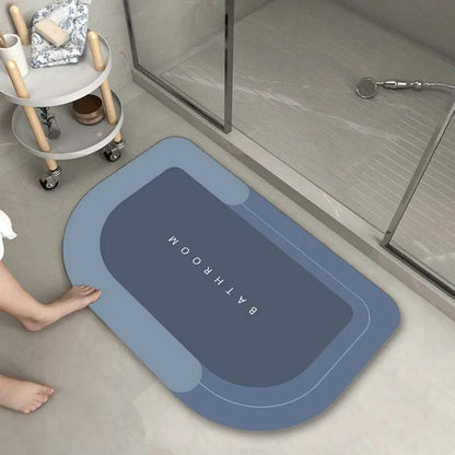 Bathroom Absorbent and Quick-Drying Floor Mat - Functional Design - AllvueCo