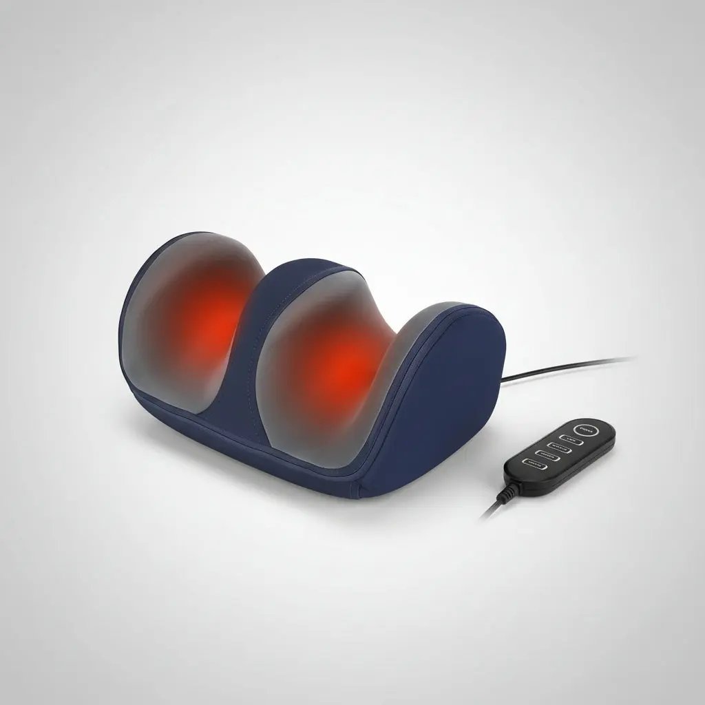 Shiatsu Foot Massager with Heat – Full Body Foot, Calf, Thigh & Arm Massager for Pain Relief & Relaxation - AllvueCo