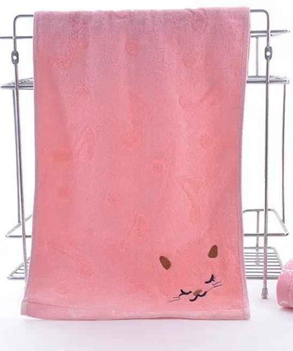 Bamboo Fiber Kitten Bath Towels - Eco-Friendly and Soft Bath Towels for Your Feline Friend