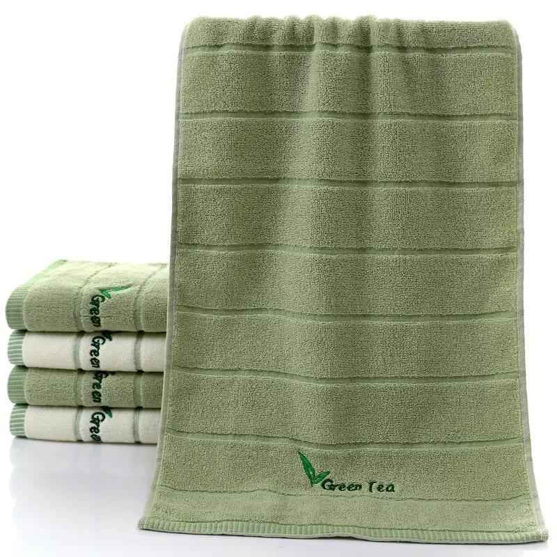 Pure Cotton Embroidered Face Towel - 32 Strand Quality Wash Towel