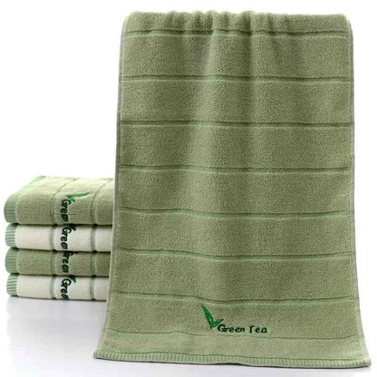 Pure Cotton Embroidered Face Towel - 32 Strand Quality Wash Towel