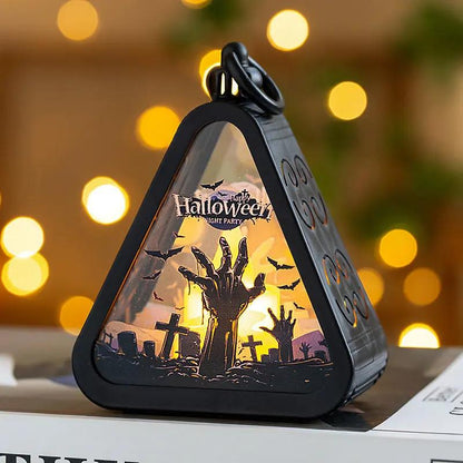 Halloween Decorations - Portable Pumpkin Lamp for Festive Decor - AllvueCo