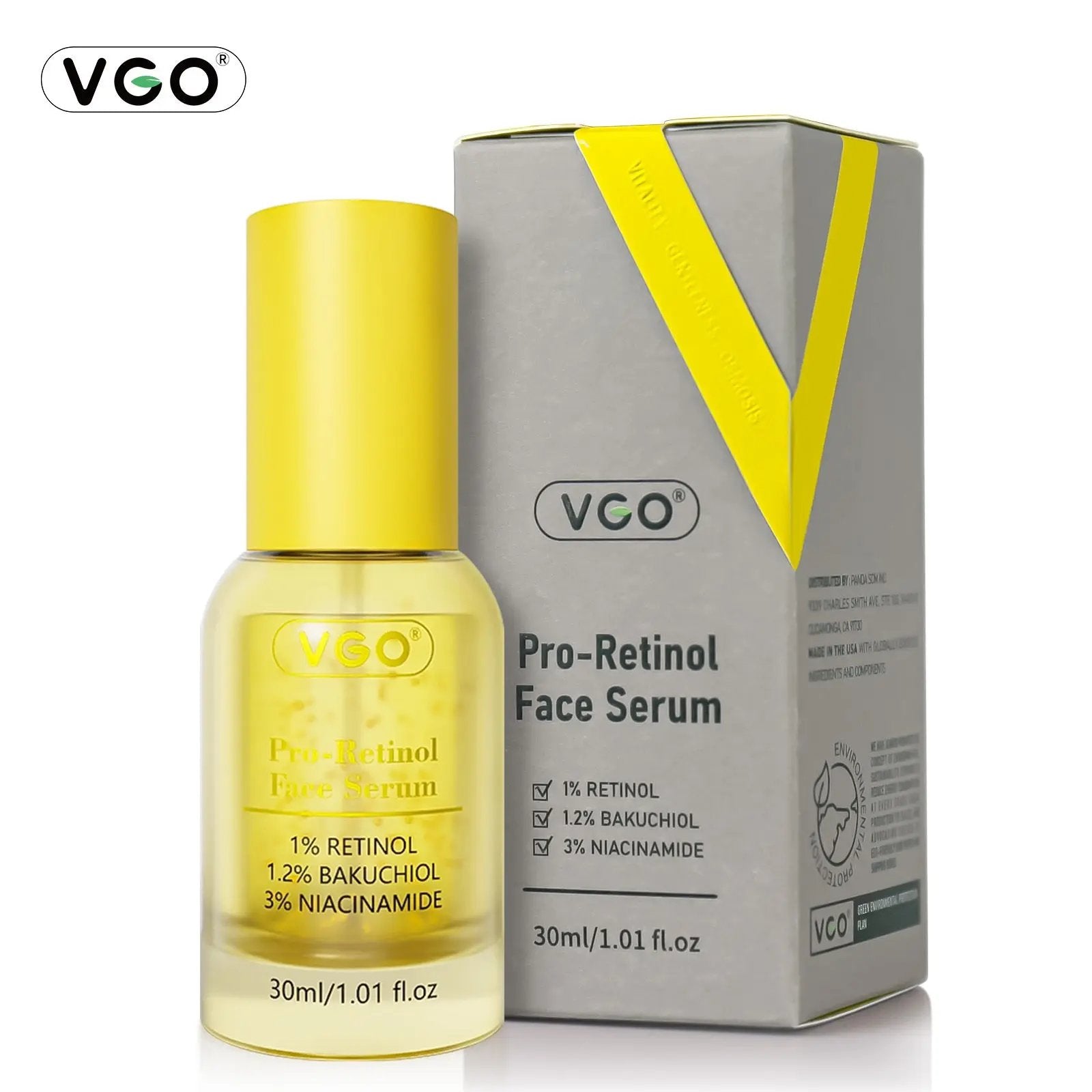 Pro-Retinol Face Serum – Anti-Aging, Skin Repair & Wrinkle Reduction Serum (30ml) - AllvueCo