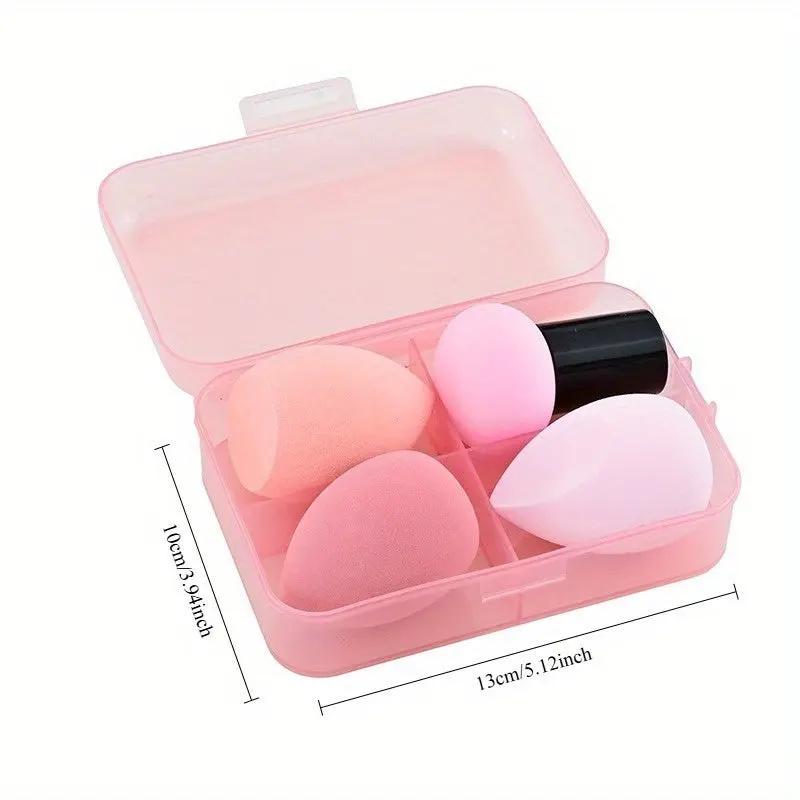 Beauty Egg Drop Gourd Diagonal Cut Powder Puff – Super Soft Makeup Sponge for Flawless Application - AllvueCo
