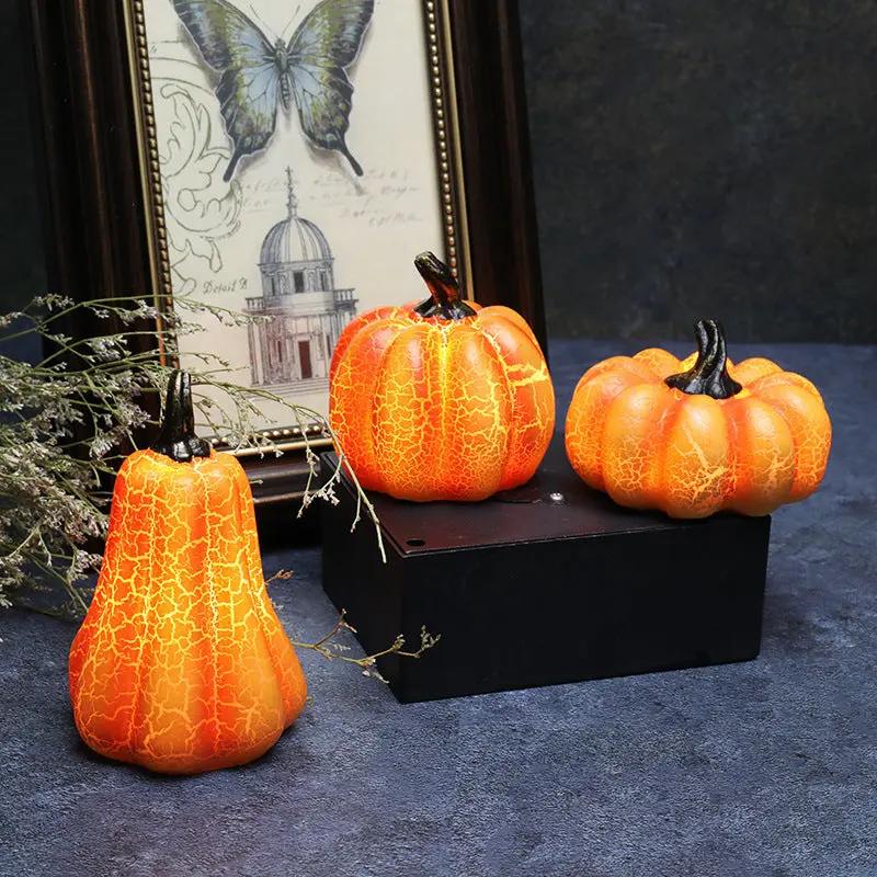 Halloween Pumpkin Lantern - Simulation Pumpkin LED Candle - AllvueCo
