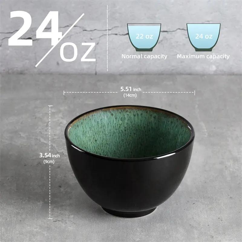 Creative Green Bowl Set - 24oz - AllvueCo