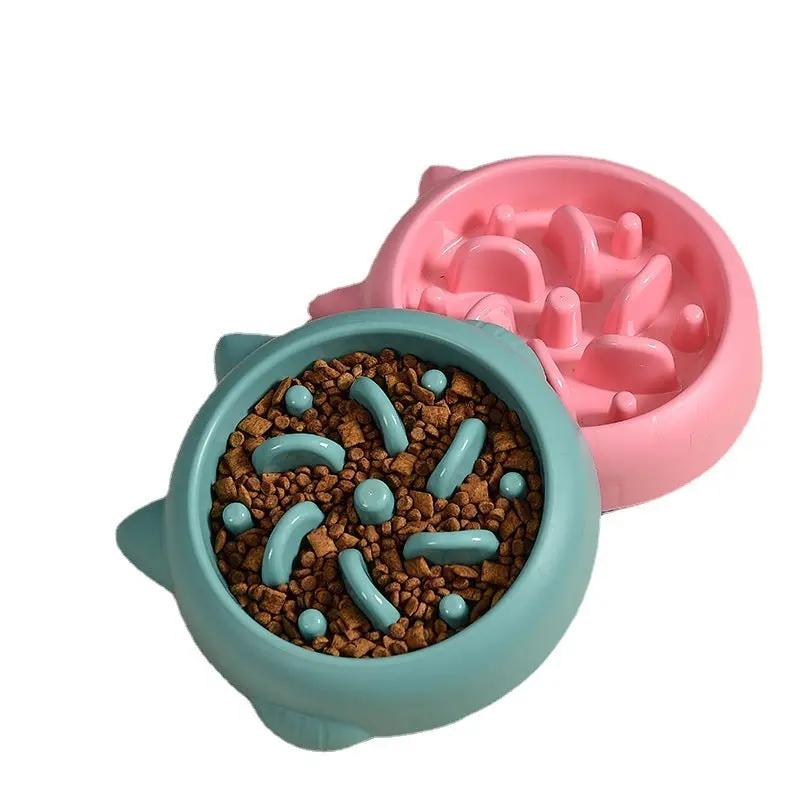 Pet Slow Feeder Bowls Anti Choking Dish - AllvueCo