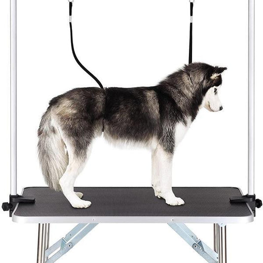 Pet Dog Grooming Table – Adjustable, Non-Slip & Foldable Grooming Station for Pets - AllvueCo