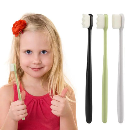 Ultra-fine Toothbrush with Super Soft Bristles for Oral Care - AllvueCo
