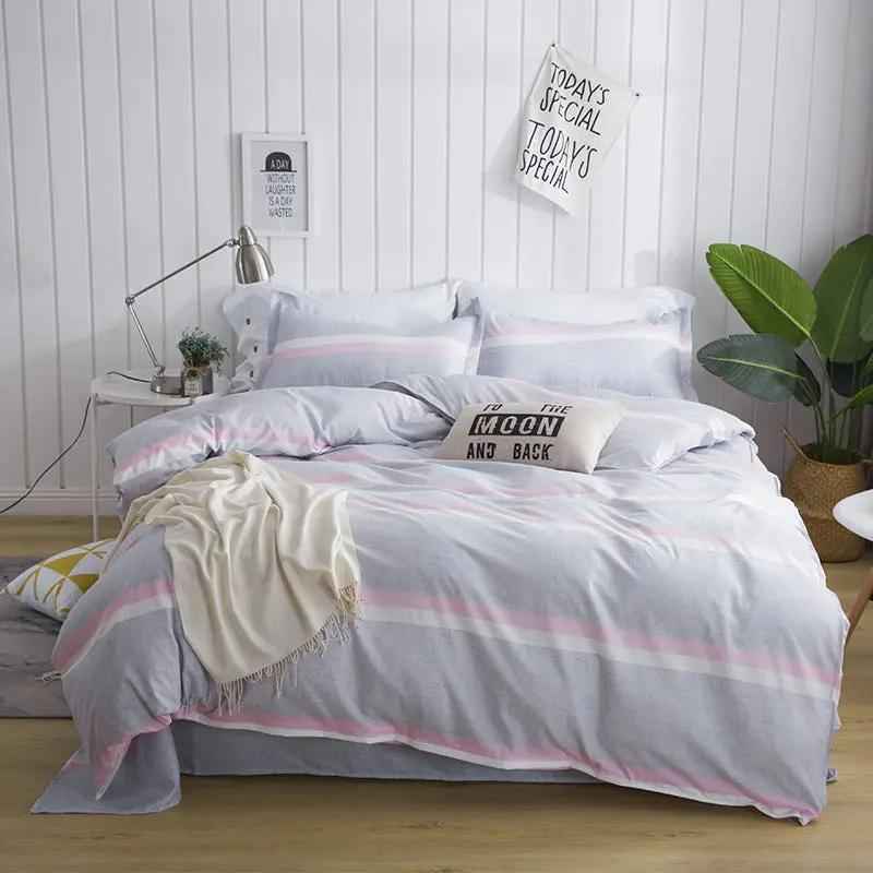 Aloe Cotton Bed Sheet - Premium Quality Bedding for Dormitory Comfort